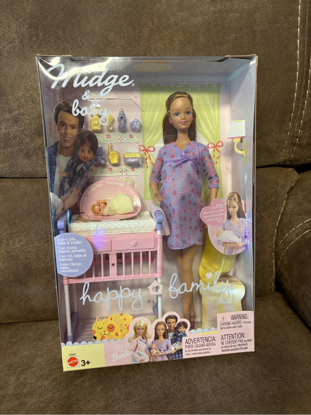 Mattel Midge & Baby Happy Family Doll Set - 2003
